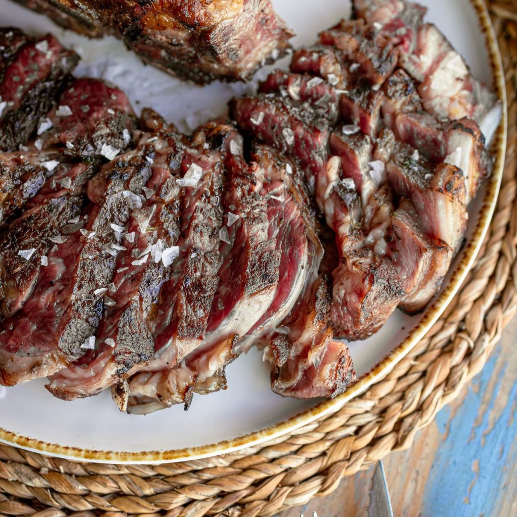 Chuletón a la brasa de Marina Bay Palma