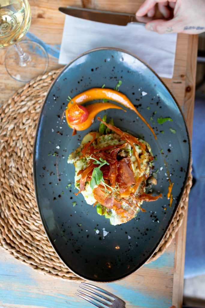 Plato gourmet de Marina Bay Palma