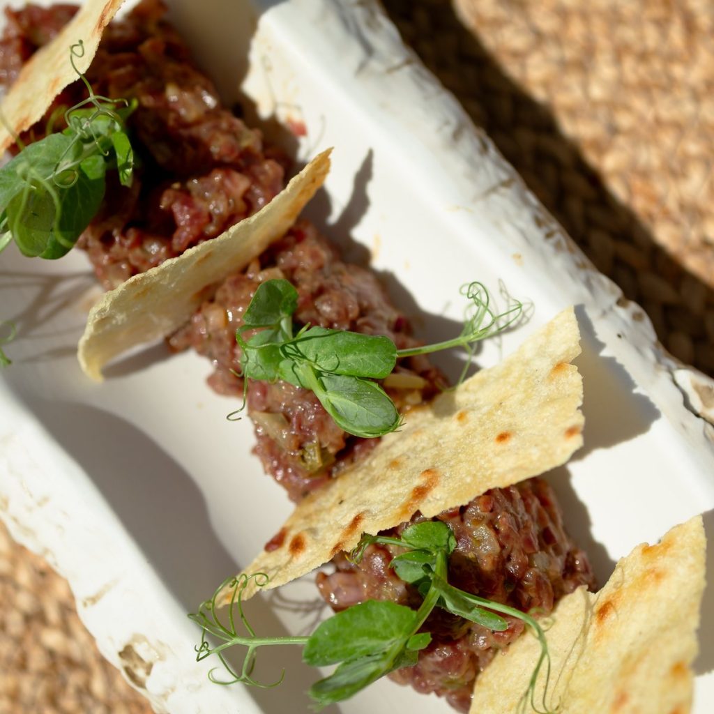 Steak tartar de Marina Bay Palma